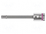 Socket: hex key-bit | Hex Plus | HEX 8mm | 3/8" | Zyklop