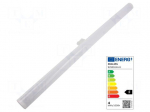 LED lamp | white warm | S14D | 230VAC | 375lm | P: 3.5W | 140&deg; | 2700K