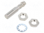 Sensor: inductive | OUT: PNP / NO | 0&divide;2mm | 10&divide;30VDC | M8 | IP67 | 100mA