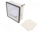Ammeter | on panel | I DC: 0&divide;25A | Class: 1.5 | Length: 160mm | 600V | MA12