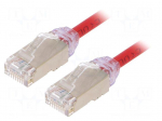 Patch cord | F/UTP,TX6A-28&trade; | Cat: 6a | RJ45 plug,both sides | wire