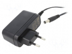 Power supply: switching | mains,plug-in | 12VDC | 1A | 12W | 83% | 0&divide;60&deg;C