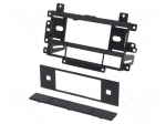 Radio frame | Cadillac,Chevrolet,Hummer,Pontiac | 1 DIN | black