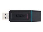 KINGSTON 64GB USB3.2 Gen1 DT Bk+Teal
