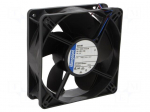 Fan: DC | axial | 24VDC | 119x119x38mm | 184m3/h | 42dBA | 3300rpm | 24AWG