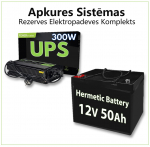 Komplekt: UPS k&uuml;ttele 300W + Aku 12V 55Ah