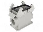 Enclosure for connectors: HDC | size 10B | Han&reg; B | IP65 | high | M25