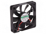 Fan: DC | axial | 12VDC | 60x60x10mm | 24.17m3/h | 25dBA | Vapo | 3500rpm