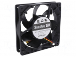 Fan: DC | axial | 24VDC | 120x120x25mm | 220.8m3/h | 51dBA | ball | 4100rpm