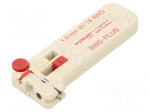 Stripping tool | &Oslash;cable: 1mm | Wire: round | Tool length: 102mm
