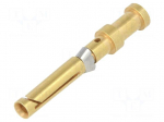 Contact | female | EPIC H-D 1.6 | gold-plated | 0.75&divide;1mm2 | bulk | 10A