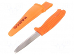 Knife | rescue | for cutting ropes and nets | Tool length: 230mm