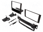Radio frame | Dodge,Jeep | 2 DIN | black