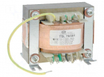 Transformer: mains | 230VAC | 250V | 20V | 6.3V | 0.18A | 0.18A | 3.5A
