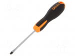 Screwdriver: standard | slot | 3.5x0.6mm | EVOX | Blade length: 75mm