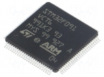 IC: STM32 ARM microcontroller | 48MHz | LQFP100 | 2&divide;3.6VDC | -40&divide;85&deg;C