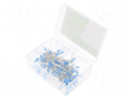 Diode: LED-kit | THT | 3mm | 100pcs | blue | 2.7&divide;3.4VDC | plastic box