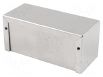 Enclosure: multipurpose | X: 56mm | Y: 127mm | Z: 56mm | 1411 | aluminium
