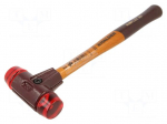 Hammer | 295mm | W: 90mm | 345g | 30mm | round | plastic | wood | SIMPLEX