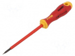 Screwdriver: insulated | slot | 3.5x0.6mm | ERGONIC&reg;