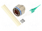 Connector: military | plug | male | PIN: 37 | MIL-DTL-38999 Series III