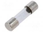 Fuse: fuse | 200mA | 220VAC | quick blow | cylindrical,glass | 5x20mm