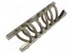 Wire rope vibration damper | stainless steel | 60mm | six loops