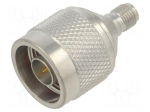 Adapter | adapter | SMA socket | Plating: gold-plated | PIN: 1 | 75&Omega;