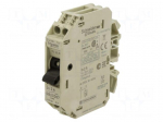 Motor breaker | 250VAC | for DIN rail mounting | IP20 | -20&divide;60&deg;C