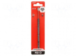Screwdriver bit | Pozidriv&reg; | Kind: impact | Overall len: 150mm