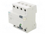 RCD breaker | Inom: 40A | Ires: 30mA | Poles: 3+N | 230/400VAC | IP20