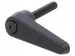 Lever | adjustable | Thread len: 20mm | Lever length: 62mm | GN 101