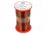 Coil wire | single coated enamelled | 1.1mm | 0.5kg | -65&divide;200&deg;C