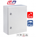 IDE ARGENTA Metal cabinet 500x400x250, IK10, IP66 RAL7035