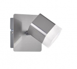 Trio Roubaix LED spotlight 1-pc brushed steel gaismeklis R82151107 4017807391404