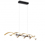 Trio Sequence LED piekarama lampa matt brass/matt black brushed steel 341810208 4017807540734