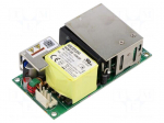 Power supply: switching | open | 130W | 85&divide;264VAC | OUT: 1 | 15VDC | 8.66A