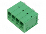 Connector: PCB terminal block | terminal | 66A | 600V | straight | 1x4