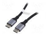 Cable | DisplayPort plug,both sides | DisplayPort 1.4 | 1m | black