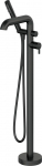 Freestanding bathtub mixer with shower set