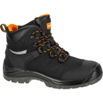 Jalan&otilde;ud, t&ouml;&ouml;riided | Isikukaitsevahendid // T&ouml;&ouml;jalan&otilde;ud, Turvasaapad, Kummikud // Trzewiki nubukowe czar.-pom., s3 src, "44", ce, lahti