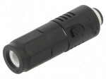 Connector: DC supply | female | SurLok Plus | 120A | 1kV | PIN: 1 | black