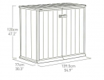 Keter 17204254 garden shed