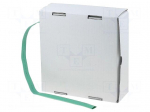 Heat shrink sleeve | glueless | 2: 1 | 2.4mm | green | polyolefine