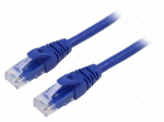 Patch cord | U/UTP | Cat: 6 | RJ45 plug,both sides | stranded | Cu | 5m