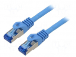 Patch cord | S/FTP | Cat: 6a | RJ45 plug,both sides | stranded | CCA | 5m