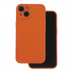 Back panel cover iLike Apple iPhone 12 / 12 Pro 6,1 Silicon case Orange