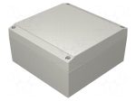 Enclosure: multipurpose | X: 140mm | Y: 140mm | Z: 71mm | Aluform | IP66