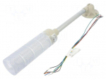 Signalling column | red/orange/green/blue | LED | 24VDC | 24VAC | IP40