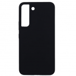 Back panel cover Evelatus Samsung Galaxy S22 Premium Soft Touch Silicone Case Black
